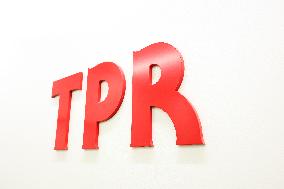 TPR signboard and logo